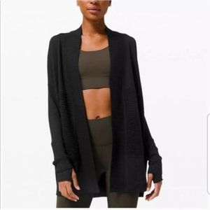 Lululemon Size 4 Sit In Lotus Cardigan